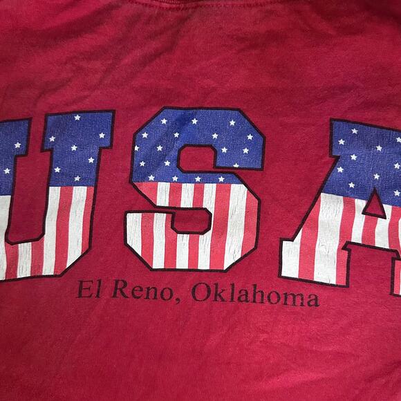 🇺🇸 Gildan Route 66 Corvette Tee – Red Size XL - Picture 5 of 5